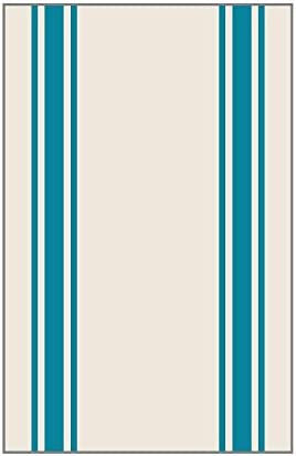 Photo 2 of Aunt Martha's Turquoise Striped Dish Towels