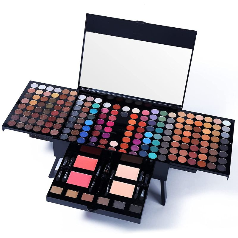 Photo 2 of Professional Makeup Kit for Women, One Makeup Gift Set for Teens 180 Color Eyeshadow Miss ROSE Blockbuster New 