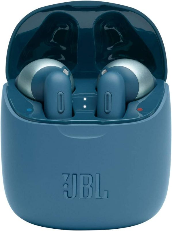 Photo 3 of JBL T225 True Wireless in-Ear Headphone - Blue NEW 