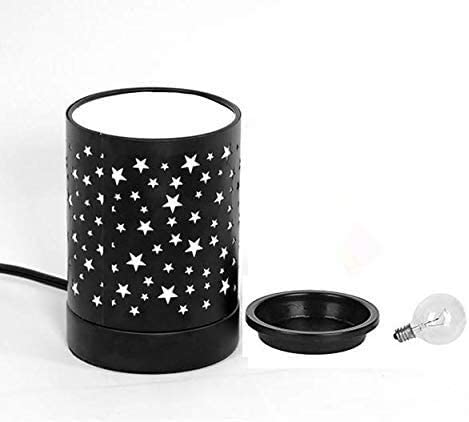 Photo 2 of NOTOC Metal Wax Melt Warmer Electric Wax Burner Melter Fragrance Warmer for Home Office Bedroom Living Room Gifts & Decor (Stars)