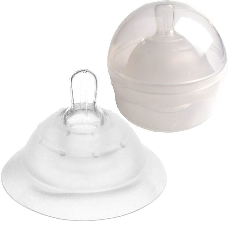 Photo 1 of Pea Baby Nippleshield Double Silicone Nipple Shield 20mm Breastfeeding Nursing Difficulties 1 PC ... NEW 