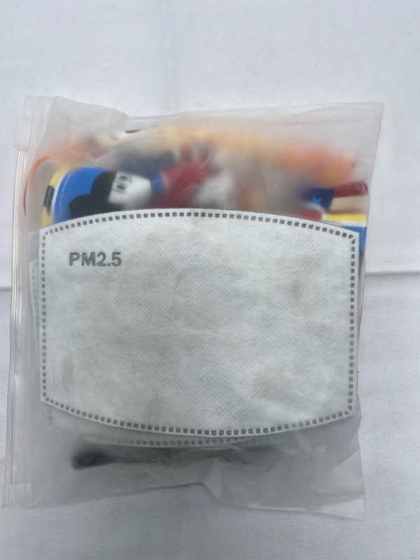 Photo 1 of 3 Pack Disney Mickey Reusable Cloth Face Masks With 6 Filters New