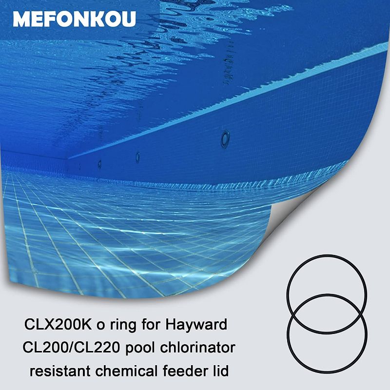 Photo 3 of CLX200K Pool Chlorinator Lid O-Ring for Hayward CL200/CL220?2/Pack) NEW 