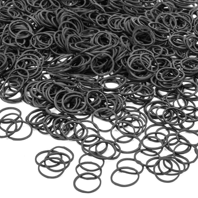 Photo 1 of 1200 Pack Mini Rubber Bands, Soft Elastic Bands Small NEW
