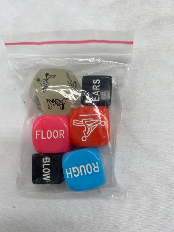 Photo 1 of Novelty Game Dice 6 Pack NEW 