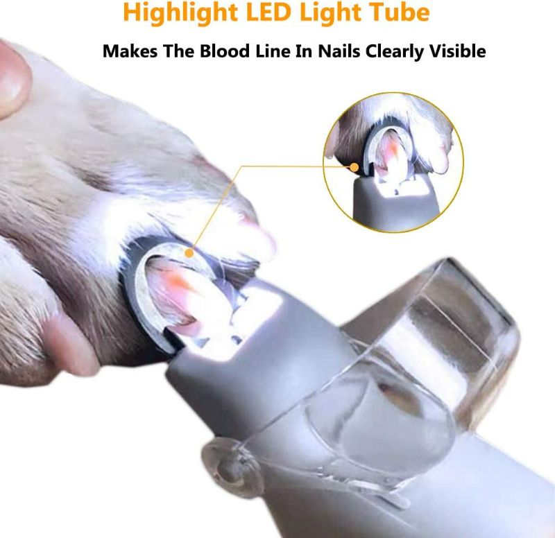 Photo 1 of Illuminated Pet Nail Clipper, Magnification Pet Nail Scissor Safe with LED Light, Pet Grooming Nail Care Tool Great for Dogs Cats NEW 