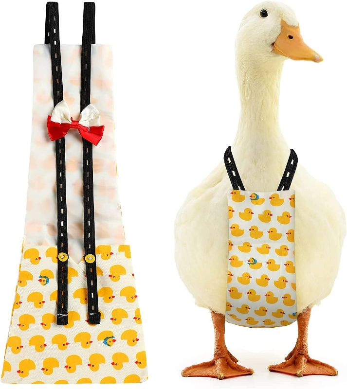 Photo 1 of YAIKOAI Pet Duckling Diapers, Chicken Diapers, Goose Clothes, Washable Pet Diapers Bow Tie Duck Diapers Chicken Diaper for Poultry (L, fruit)1Pieces NEW 