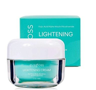 Photo 1 of Evagloss Lightening Cream Dark Spot Corrector For Face, Underarm and Body 1.7 oz NEW 