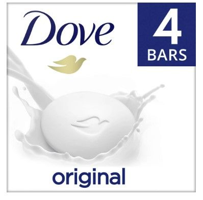 Photo 1 of Dove Original Beauty Bar With Deep Moisture 3.75 oz 4 Bars NEW 