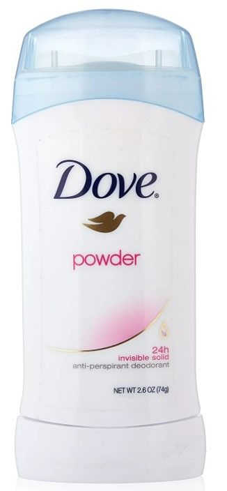 Photo 1 of Dove Deodorant 2.6 Ounce Invisible Solid Powder (76ml) (2 Pack) NEW 