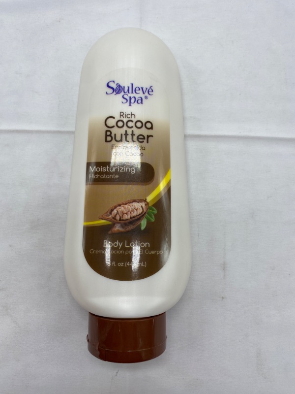 Photo 2 of Souleve Spa Rich Cocoa Butter 24fl oz NEW 