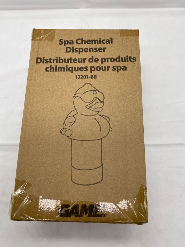 Photo 4 of GAME 17201-BB Derby Duck Spa Chemical Dispenser, Yellow NEW 