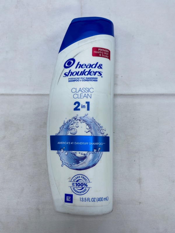 Photo 3 of Head & Shoulders Shampoo Classic Clean 2-In-1 13.5 Ounce NEW 