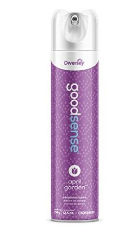 Photo 1 of Diversey Good Sense Air Freshener - Water Based Odor Eliminating Spray - April Garden