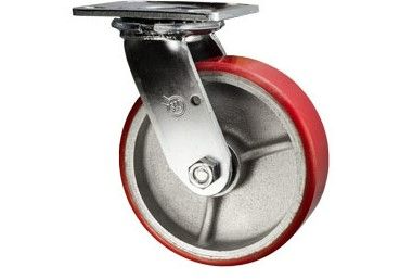 Photo 1 of 3" Stainless Steel Swivel Caster   Heavy Duty Plate Caster 1200lbs Load Capacity New 
(4Pieces) 
