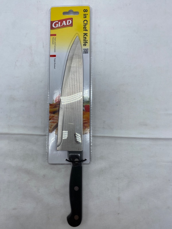 Photo 3 of Glad Chef Knife, 8 Inch NEW 