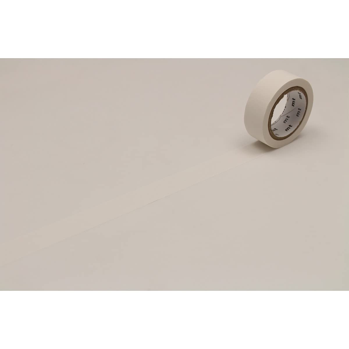 Photo 2 of MT Solids Washi Paper Masking Tape, 3/5" x 33', Matte White (MT01P208R) NEW 