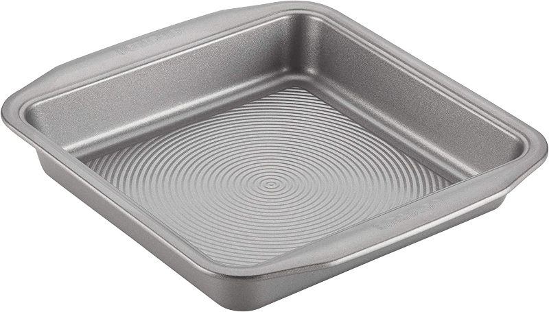 Photo 1 of {Pack of 6} Circulon Nonstick Bakeware Nonstick Baking Pan / Nonstick Cake Pan, Square - 9 Inch, Gray NEW 