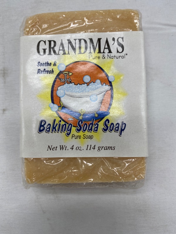 Photo 2 of Remwood Products Co. Grandma's Baking Soda Soap 4 oz Bar(S) NEW 