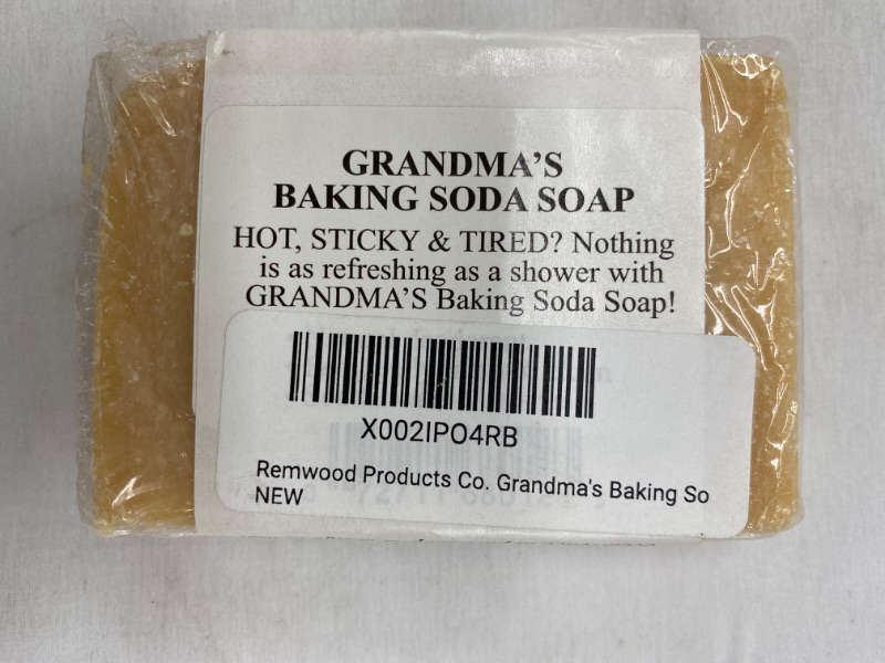 Photo 3 of Remwood Products Co. Grandma's Baking Soda Soap 4 oz Bar(S) NEW 