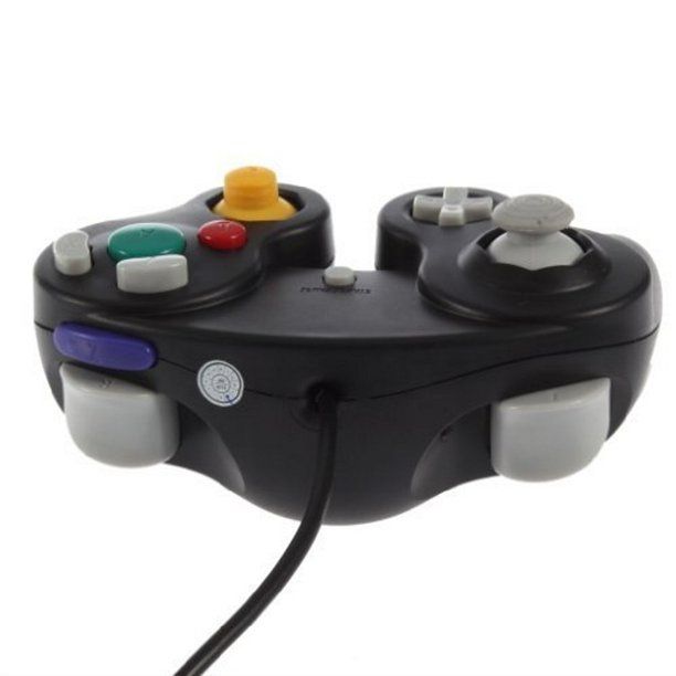 Photo 2 of Gamecube Replacement Controller - Black - by Mars Devices NEW 