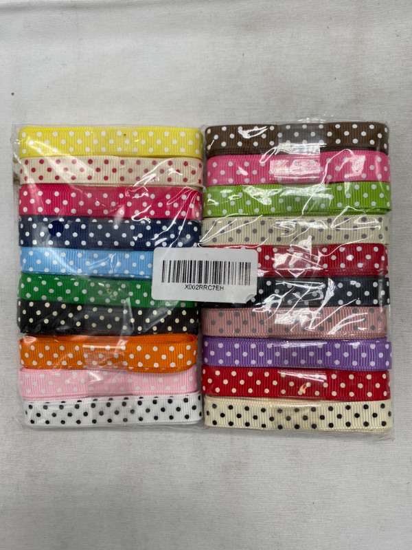 Photo 3 of Grosgrain Ribbons for Crafts Gifts Wrapping (Unknown Length) New 