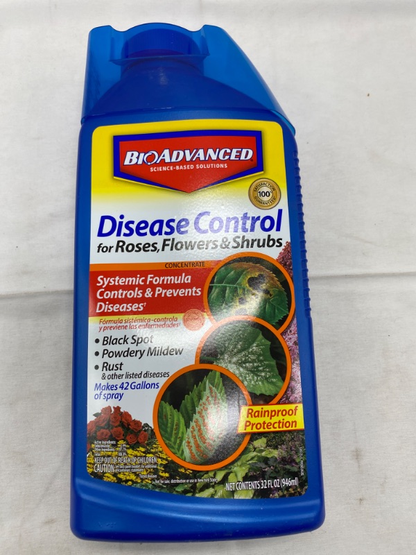 Photo 3 of BioAdvanced Disease Control for Roses, Flowers and Shrubs, Concentrate, 32 oz NEW 