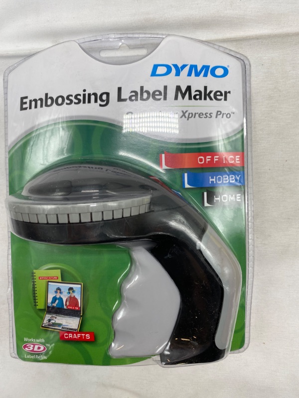 Photo 4 of DYMO Embossing Label Maker with 3 DYMO Label Tapes NEW 