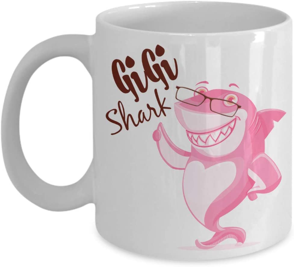 Photo 1 of Gigi Shark Mug - Mother Birthday or Special Occasion- 11 oz Coffee Mug for Mom, Wife, Grandma NEW 