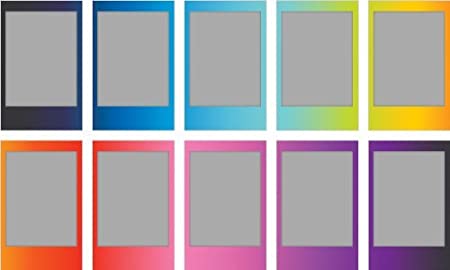 Photo 2 of Fujifilm InstaX Mini Instant Film Rainbow & Staind Glass & Candy Pop & Shiny Star Film -10 Sheets X 4 Assort Value Set NEW 