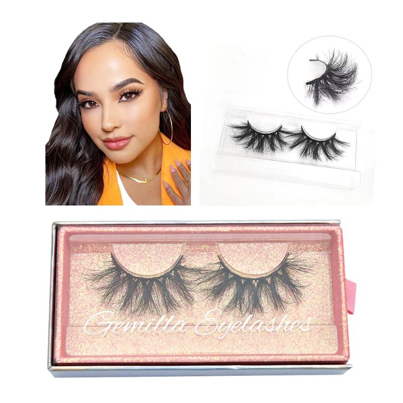 Photo 2 of Gemilla 3D Mink Lashes, Real Mink Lashes, Dramatic Eyelashes, Mink Lashes Strip, 5D Mink Lashes, Wholesale Mink lashes NEW 