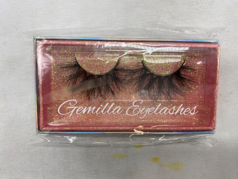 Photo 3 of Gemilla 3D Mink Lashes, Real Mink Lashes, Dramatic Eyelashes, Mink Lashes Strip, 5D Mink Lashes, Wholesale Mink lashes NEW 