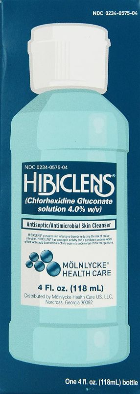 Photo 2 of Hibiclens – Antimicrobial and Antiseptic Soap and Skin Cleanser – 4 oz – for Home and Hospital – 4% CHG  NEW 