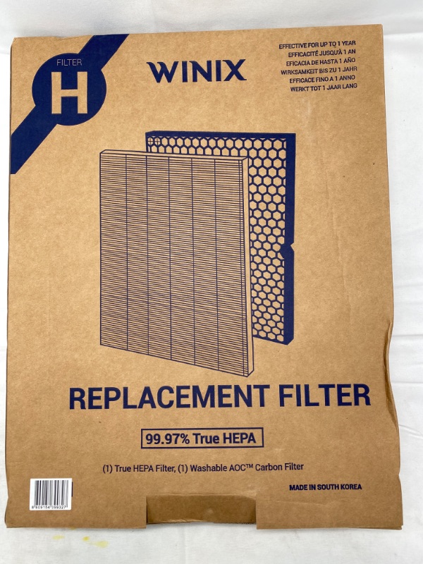 Photo 3 of Genuine Winix 116130 Replacement Filter H for 5500-2 Air Purifier , White NEW 