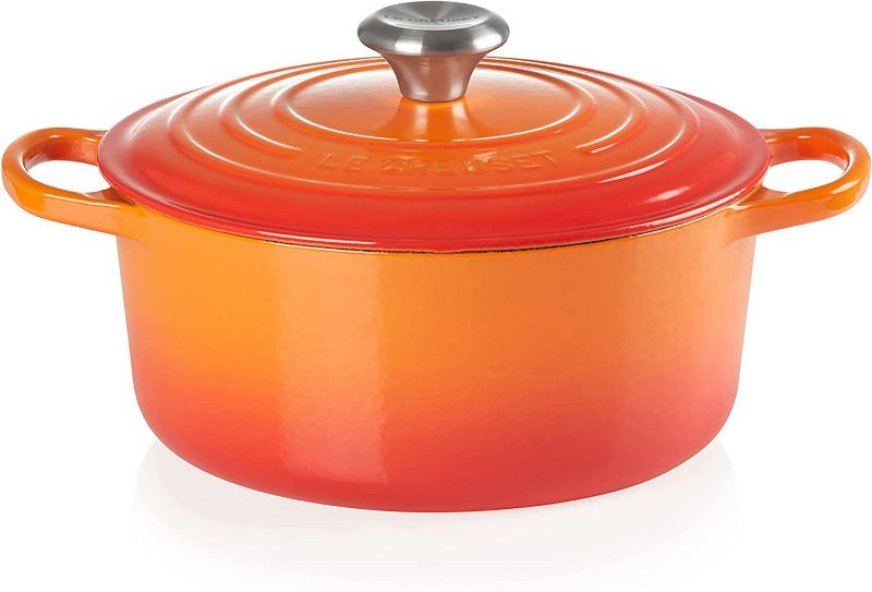 Photo 1 of Le Creuset Enameled Cast Iron Signature Round Dutch Oven, 5.5 qt., Marseille NEW 