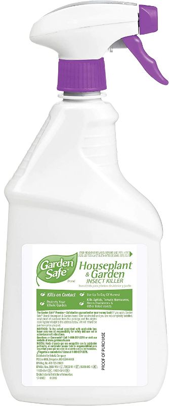 Photo 2 of Garden Safe Brand Houseplant & Garden Insect Killer, Ready-to-Use, 24-Ounce, 4-Pack NEW 