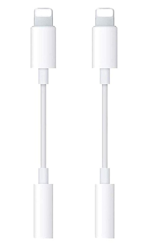Photo 1 of 2 Pack Lightning Headphone Jack Adapter iPhone Jack Aux Dongle Cable Converter Compatible with iPhone NEW 