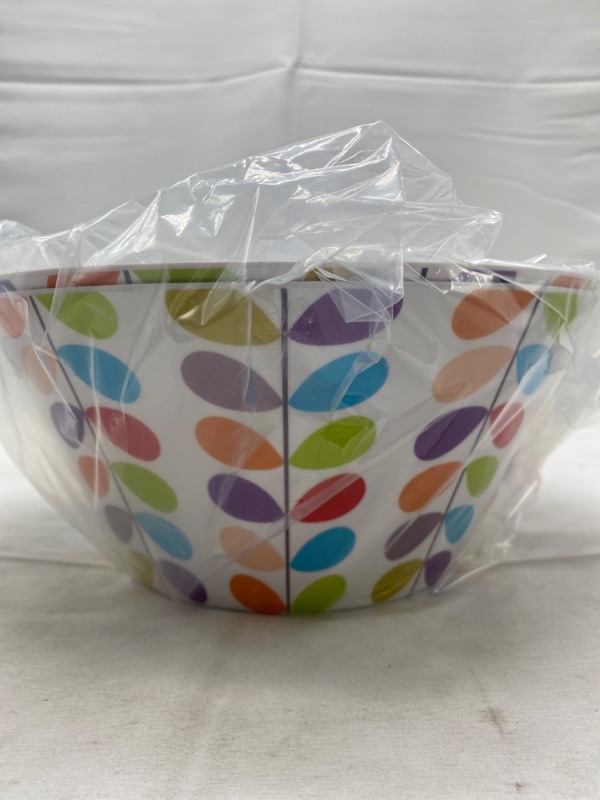 Photo 1 of Glad Colorful Large Bowl (Unknown Size) 2-Pack NEW 