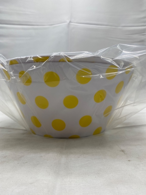 Photo 1 of Glad Polka Dot Large Bowl (Unknown Size) 2-Pack NEW 