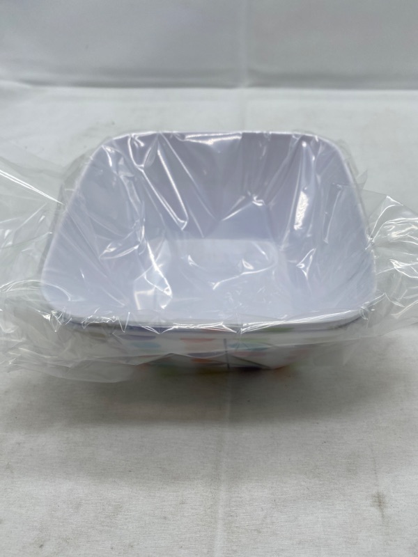 Photo 2 of Glad Small Rectangle Colorful Bowls (2-Pack) NEW 