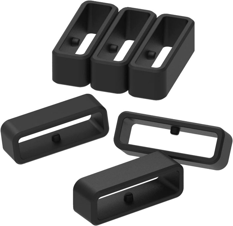 Photo 1 of Replacement Fastener Rings, Bands Connector Keepers Secure Holders Loop (11-Black)