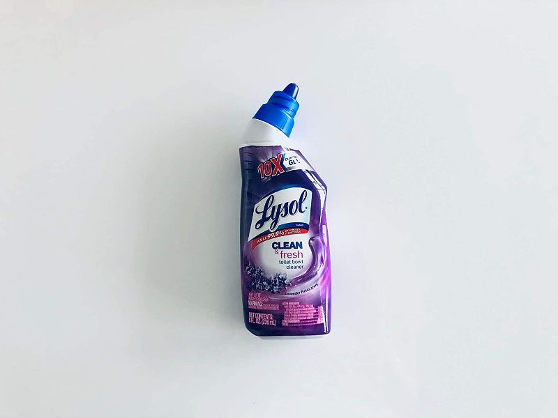 Photo 1 of Lysol Power & Fresh Cling Gel Lavender Fields Scent Toilet Bowl Cleaner 8oz (3 Pack) NEW 