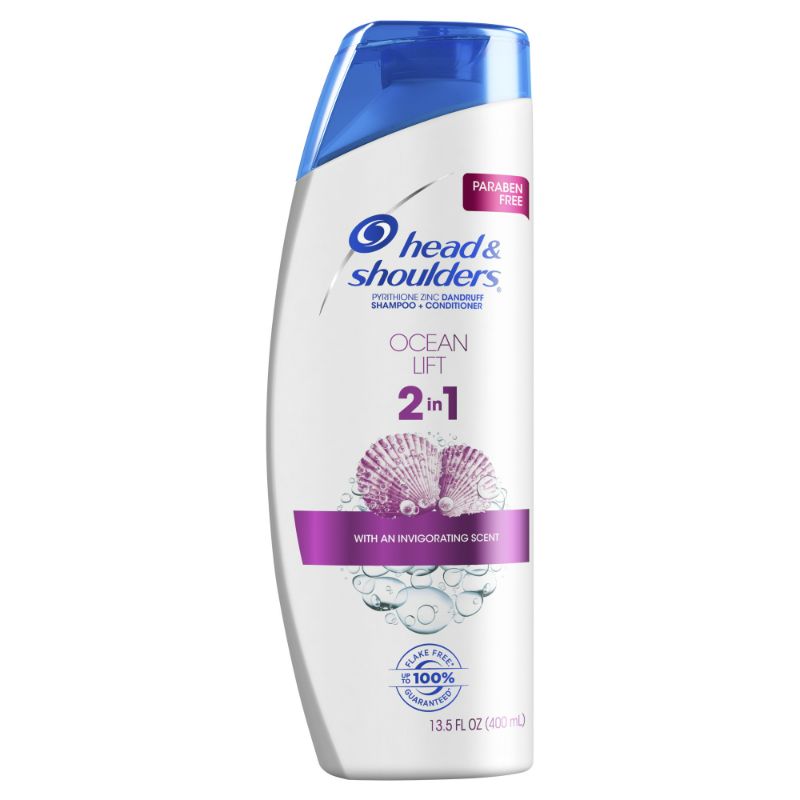 Photo 1 of Head and Shoulders 2 in 1 Shampoo Conditioner, Ocean Lift, 13.5 fl oz (3-Pack) New