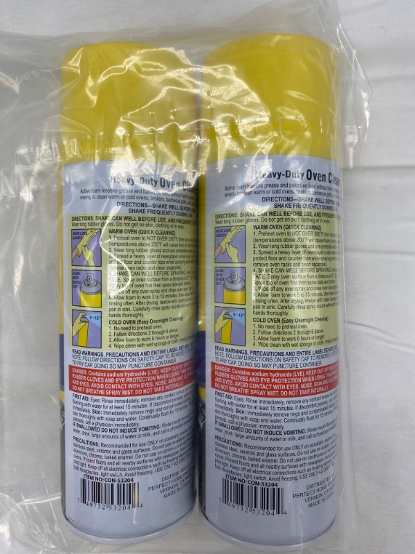 Photo 1 of Perfect Home Oven Cleaner  Heavy Duty 14 oz (2-Pack) NEW 