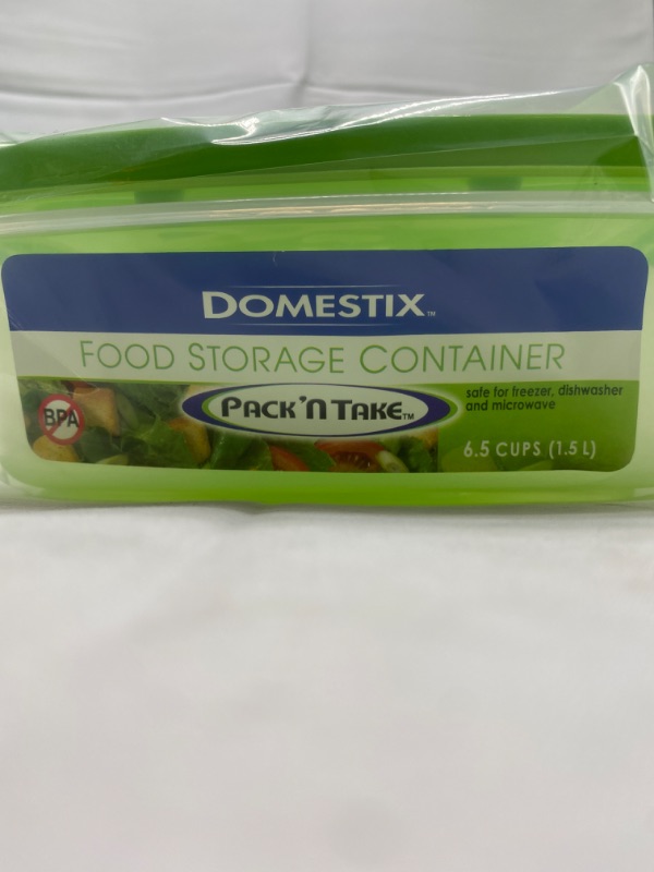 Photo 2 of Domestix Food Storage Container 6.5Cups/1.5L (2-Pack) NEW 