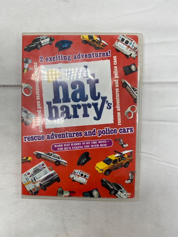 Photo 2 of Hard Hat Harry: Rescue Adventures and Police Cars [DVD] NEW 