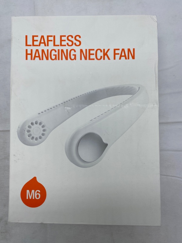 Photo 4 of Portable Neck Fan - Personal Neck Fan for Portable Cold Air - Battery Operated & USB Neck Fans Portable Rechargeable for Travel, Outdoors and More - Bladeless Design - Wearable Cooling Fan NEW 