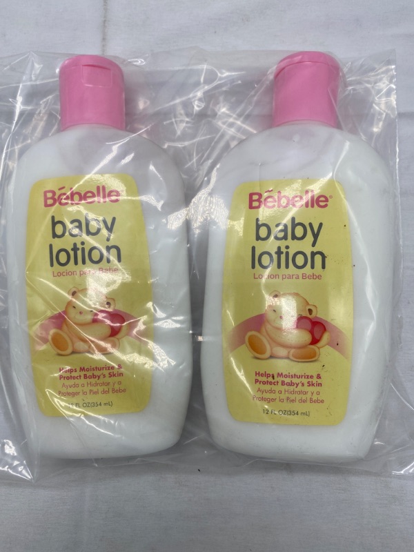 Photo 1 of Bebelle Baby Lotion 12fl OX  (2-Pack) NEW 