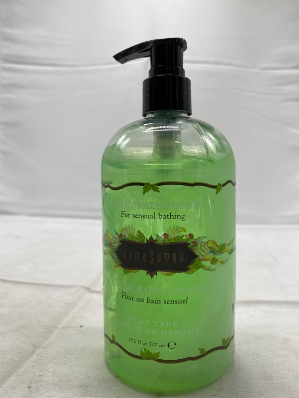 Photo 1 of Kama Sutra Luxury Bathing Gels - Mint Tree, 17.5 oz by Kodiake NEW 