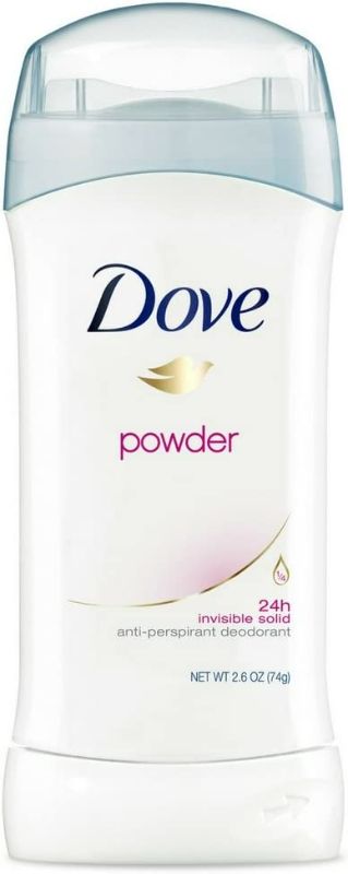 Photo 1 of Dove Antiperspirant and Deodorant Powder, 2.6 Ounce - 12 per case. NEW 